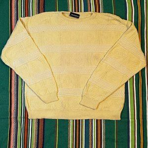 vintage Tony Lambert striped knit sweater